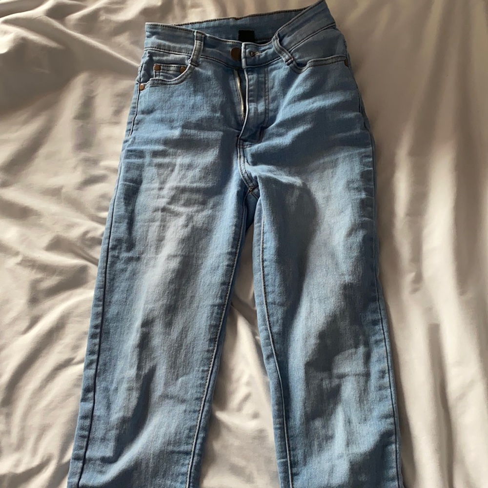 marilyn high waisted jeans- light wash